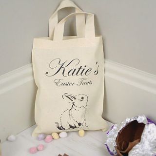 easter egg hunt treat bag by tailored chocolates and gifts