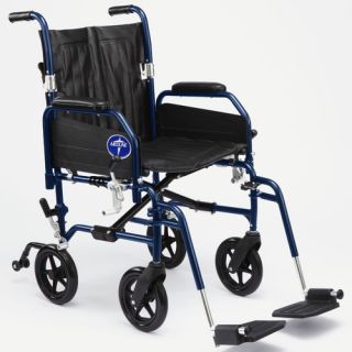 Excel Freedom Plus 22 Bariatric Transport Wheelchair