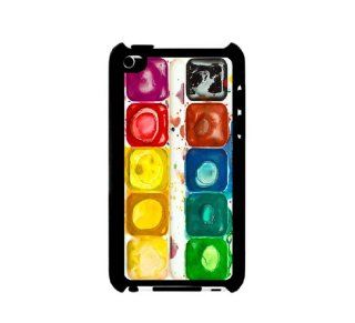 iPod 4 Touch Case   Thin Shell Plastic Case iPod Touch 4G Case   Water Colour Cell Phones & Accessories