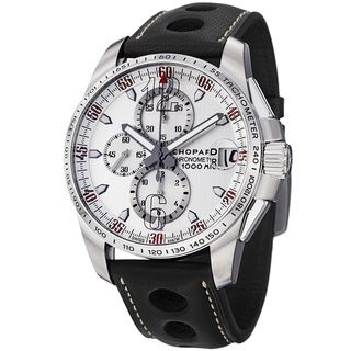Chopard Men's 168459 3041 'Miglia GTris' Silver Dial Chronograph Automatic Watch Chopard Men's Chopard Watches