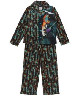 Disney Phineas & Ferb "Dr. Heinz Doofenshmirtz" Blue Flannel Coat Pajamas (4/5) Pants Pajamas Sets Clothing
