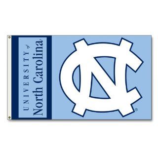 NCAA North Carolina Tar Heels 3 by 5 foot Flag  Outdoor Flags  Sports & Outdoors