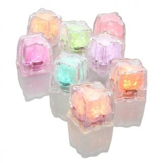 Colin Cowie Set of 8 Color LED Decorative Ice Cubes