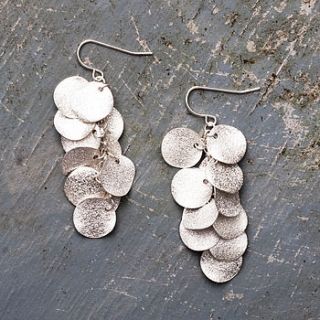 adrianna disc earrings by bloom boutique