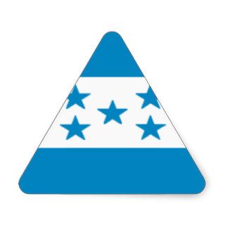 Honduras Flag Triangle Sticker