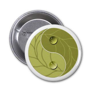 Yin Yang Nature Buttons