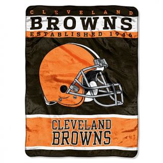 NFL 60" x 80" 12th Man Raschel Throw by Northwest   Browns