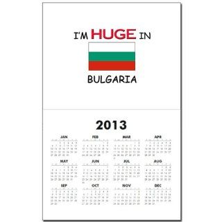  I'd HUGE In BULGARIA Calendar Print   Standard   Wall Calendars