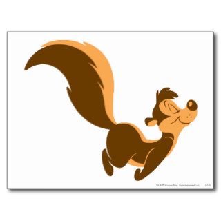 Pepe Le Pew   Flying Stench Post Card