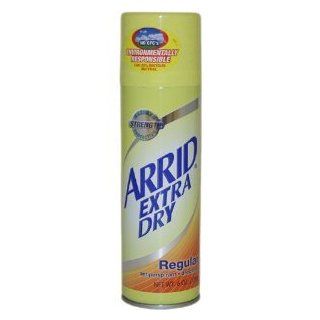 Arrid Extra Dry Regular Aerosol Antiperspirant Deodorant 6 oz (Pack of 6) Health & Personal Care