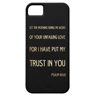 Christian Scriptural Bible Verse   Psalm 1438 iPhone 5/5S Case