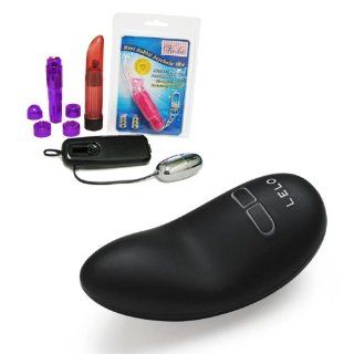 Lelo Lily Black  Bundled with a Venla Sex Toy Pleasure Kit Health & Personal Care