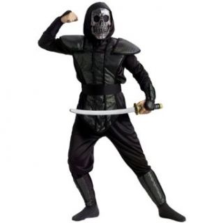 Ninja Skull Master Child Costume Childrens Costumes Clothing