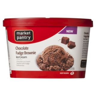 Market Pantry Chocolate Fudge Brownie Ice Cream