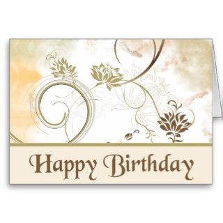 Fractals   Happy Birthday Greeting Cards