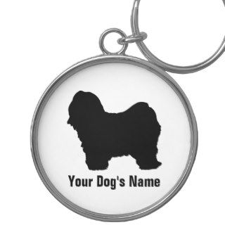 Personalized Tibetan Terrier チベタン・テリア Key Chain