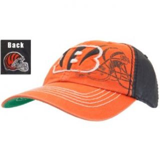 Cincinnati Bengals   Mens   Logo Webster Adjustable Baseball Cap Orange Clothing