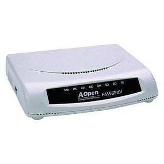 Aopen FM56 Exv   Fax / Modem   External   RS 232   56 Kbps   K56FLEX, V.90, V.92 Electronics