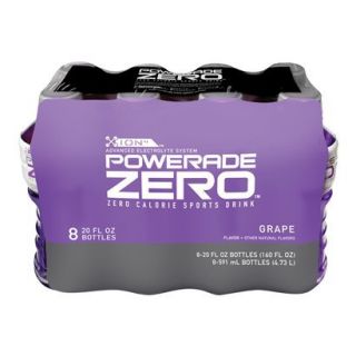 POWERADE Grape Zero Calorie Sports Drink 20 oz,