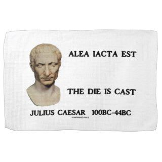 Alea Iacta Est The Die Is Cast Caesar Towels