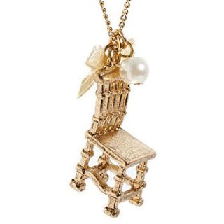 chair necklace by marigold charms
