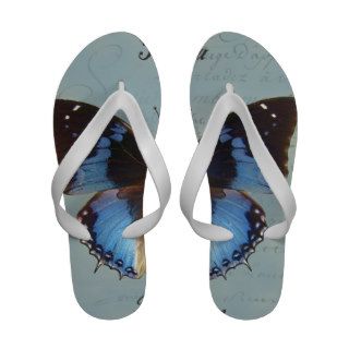 Papillon bleu sandals