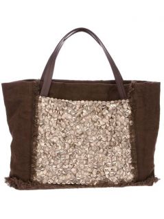 Malìparmi Sequin Embellished Tote