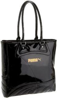 Puma First Round Shopper Satchel, Black, one size Satchel Style Handbags Shoes