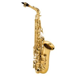 Ravel AS202 Eb Alto Saxophone   Gold (AS202)