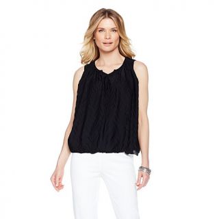 Timeless by Naeem Khan Pleated Tank Top