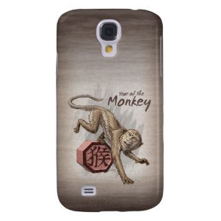 Year of the Monkey Chinese Zodiac Case Samsung Galaxy S4 Case