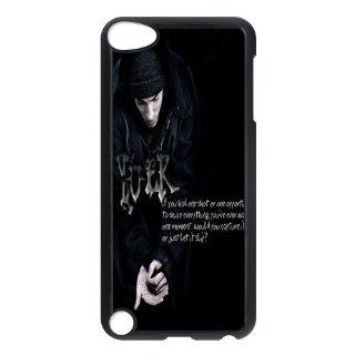 Famous Singer Eminem Printed on Plastic Hard Back Case Cover for Ipod touch 5 DPC 15251 (6) Cell Phones & Accessories