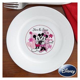 Personalized Mickey Mouse & Minnie Mouse Plates   You're Sweet   Dinner Plates