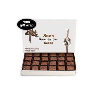See's Candies 1 lb. California Brittle(r)  Chocolate Assortments And Samplers  Grocery & Gourmet Food