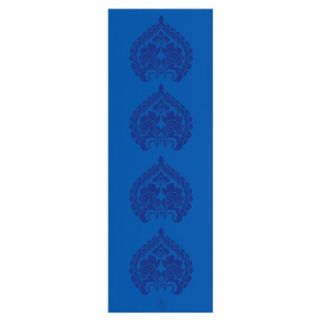Gaiam Royal Blue Medallion Yoga Mat