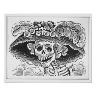 La Calavera de la Catrina', 1913 Poster