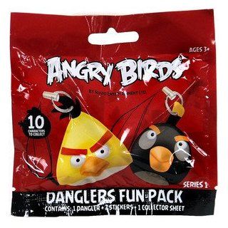 Angry Birds Phone Danglers / Keychain Mystery Pack Toys & Games