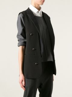 Pinko 'judo' Sleeveless Blazer