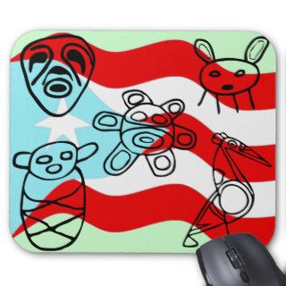 Petroglifos Taínos Mousepads