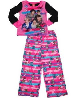 One Direction   Girls Long Sleeve One Direction Pajamas Clothing