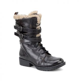 Born® "Zuniga" Leather Shearling Lined Military Boot