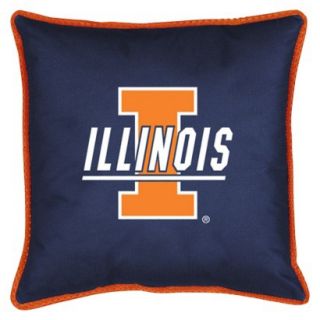Illinois University Locker Room Pillow