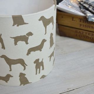 parklife handmade drum lampshade by lolly & boo lampshades