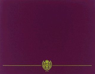 Masterpiece Crest Certificate Cover, Burgundy   5 Covers Patio, Lawn & Garden