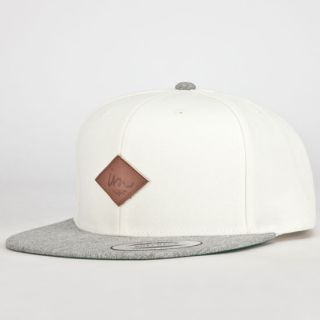 Alvin Mens Snapback Hat Off White One Size For Men 239760164