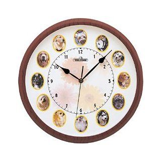 12 Photo Wall Clock Picture Frame  