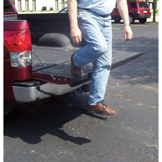 The DEBO Step Pull-Out Tailgate Step — Fits 2007–2014 Toyota Tundra (2007 New Body Only), Model# 50300  Steps