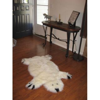 bowron sheepskin designer bear animal rug