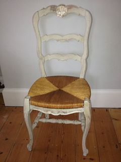 painted vintage french chair by charlotte supple interiors