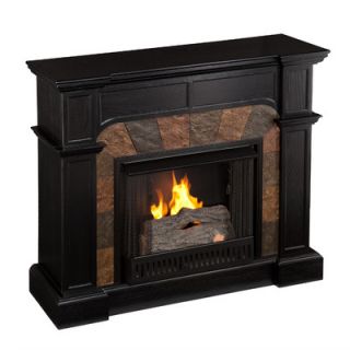 Wildon Home ® Middleton Convertible Slate Gel Fuel Fireplace